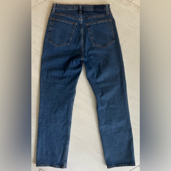 Abercrombie & Fitch Ankle Straight Ultra High Rise Jeans - Picture 5 of 6